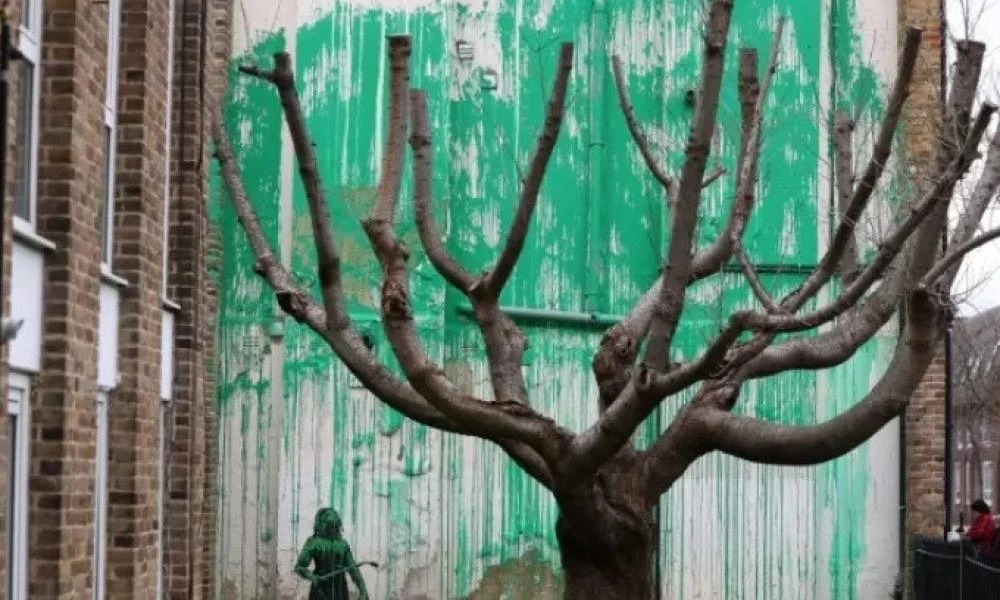 Λονδίνο: Βανδάλισαν το πρόσφατο έργο του Banksy